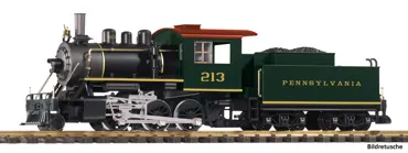 G Dampflok mit Tender "Mogul" PRR, Tri-Modus, inkl. PIKO Sound-Decoder