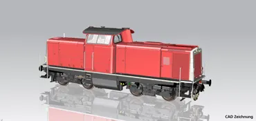 Sound-Diesellok BR 213 orientrot DB AG V Wechselstromversion, inkl. PIKO Sound-Decoder