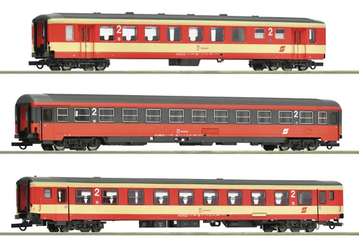 3-tlg. Set 2: Schnellzug „D 704“, ÖBB