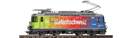 RhB Ge 4/4 II 631 Werbelok "Südostschweiz" Sound