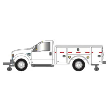 F-350 Hi-Railer white
