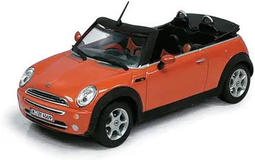 Mini Convertible orange