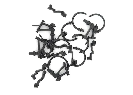Lampenhalter, Bremsleitung,