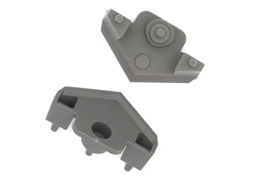 Schienenräumer grau 2 St