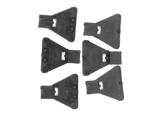 Kupplungsträger schwarz 6 St