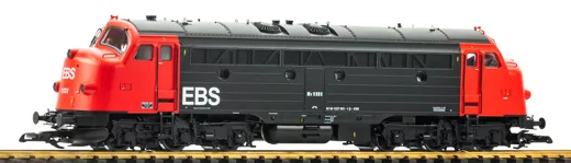 G Sound-Diesellokomotive NoHAB EBS VI, inkl. PIKO Sound-Decoder, Privatbahn