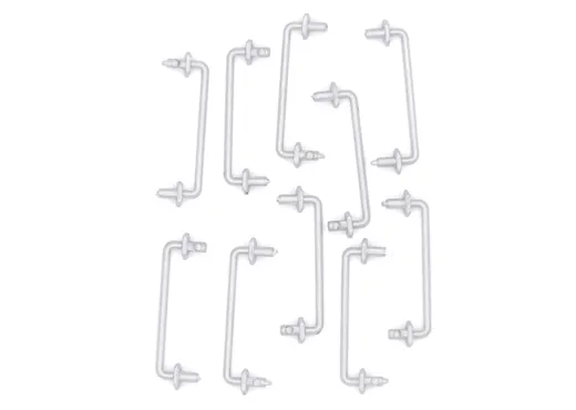 Griffstange silber 10 St