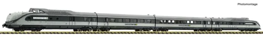 4-tlg. Set: Dieseltriebzug BR 601 „Zughotel“, RailAdventure