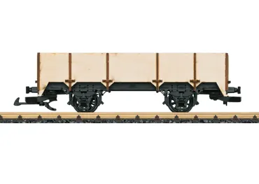 Offener Hochbordwagen mit Holzaufbau