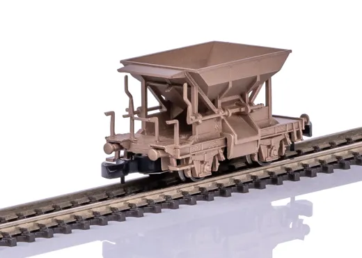 Schotterwagen in Echtbronze, DB