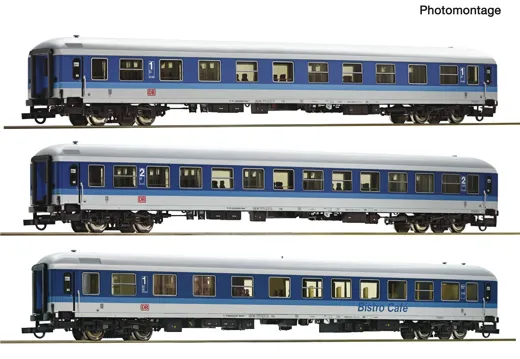 3-tlg. Set 1: Reisezugwagen „IR 461“, DB AG