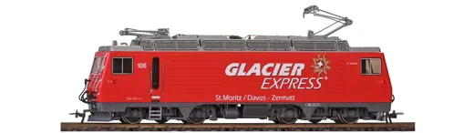 MGB HGe 4/4 II 106 Universallok „Glacier Express“