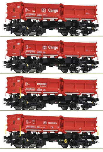 4-tlg. Set: Muldenkippwagen, DB AG
