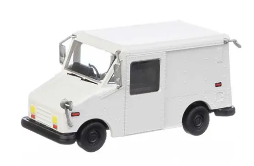 LLV Mail Truck White