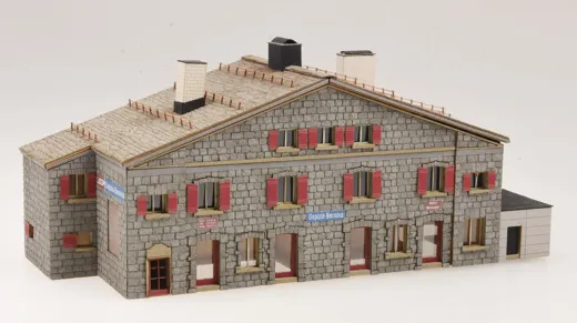 Bausatz Bahnhof "Ospizio Bernina" RhB (2. Quartal 2025)