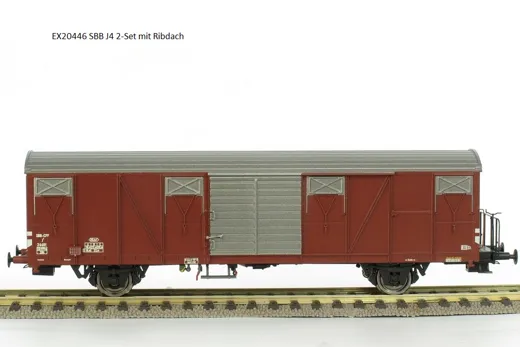 SBB J4 Güterwagen mit Polyesterdach