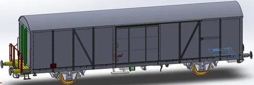 SBB 2er-Set SBB Ibbs 23 85 826 8 600-8 Haldengut Bier und SBB GBS mit Polyesterdach