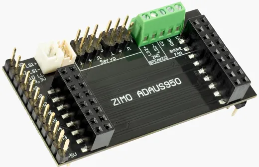 MS950-Adapterplatine für US-Loks