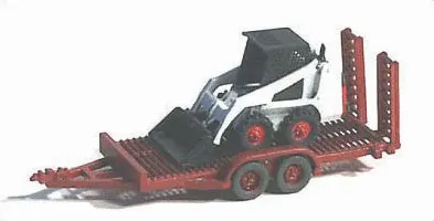 Bobcat Ldr w/Utility Trlr
