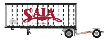 28' PUP Trailer SAIA #1
