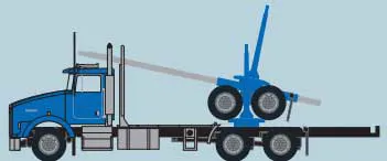 Kenworth T800 Blu/Blk