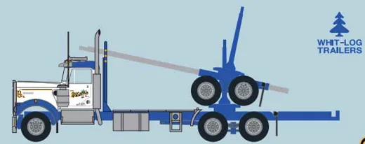 Log Truck w/Trlr G.Whtkr2