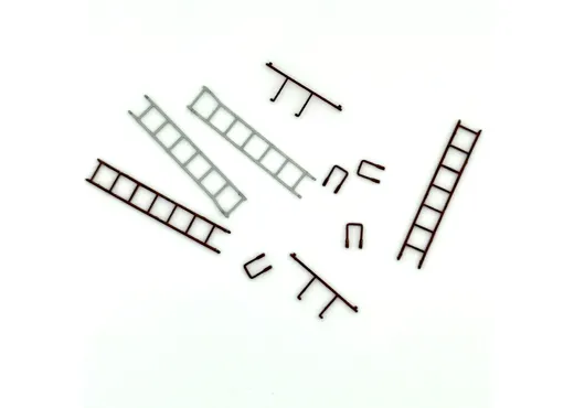 Leiter, Tritte