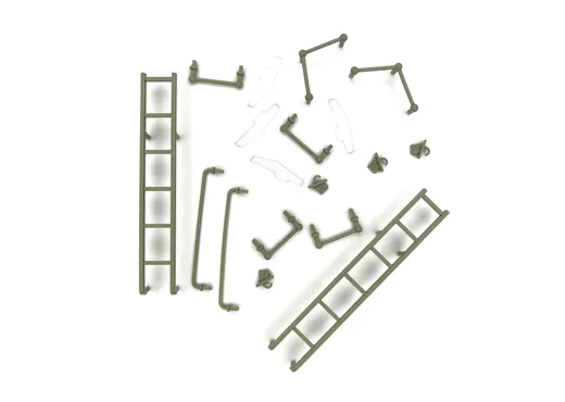 Griffe, Haken, Windabweiser,