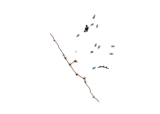 Isolator, Leitung, Horn, Ante