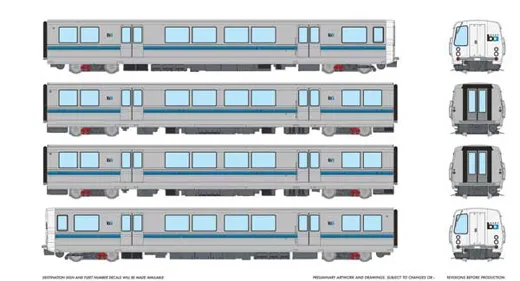 BART DC C-B-B-C Train