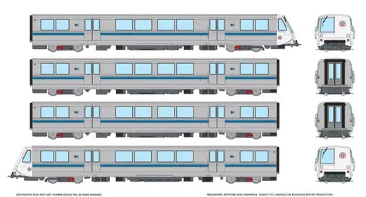 BART DC A-B-B-A Train Bic