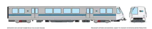 BART DCC A End Car