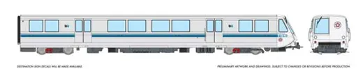 BART DCC A End Car Bic169