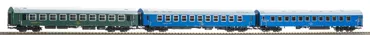 3er Set Personenwagen y-Wagen Istropolitan/Dukla CSD IV