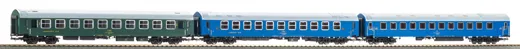 3er Set Personenwagen y-Wagen Istropolitan/Dukla CSD IV