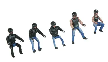 Motorcycle Figure Set 5/