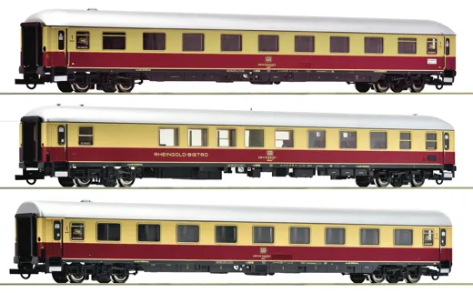 3-tlg. Set 3: „Rheingold“, AKE, Privatbahn