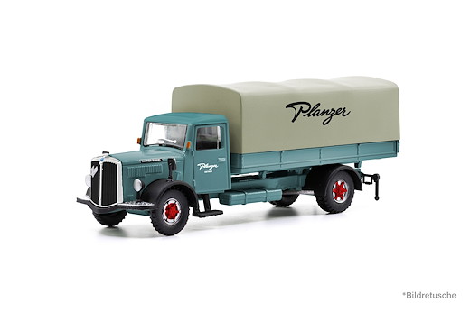 Saurer S4C Pritsche-Plane Planzer Transporte