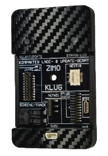 Kompaktes Decoder-Update-und-Sound-Lade-Gerät