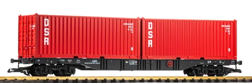 G Containertragwagen DR IV mit 2 Containern "DSR"