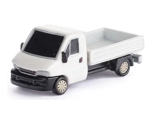 N 1:160 - FIAT Ducato MAXI 2'serie PickUp Weiss - Metal Edition