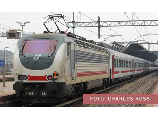 N 1:160 - E402b IC SUN Weiss/Grau, riga Rot, FS ep. VI