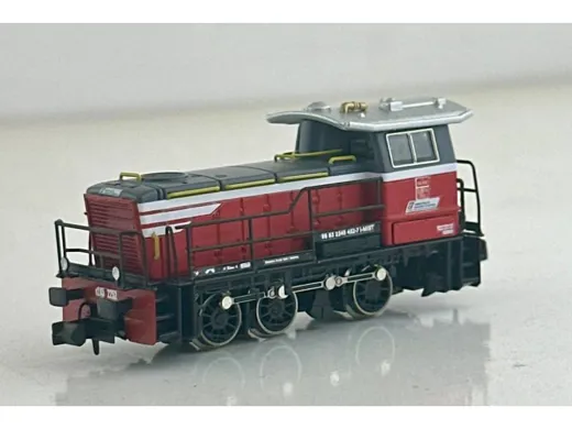 N 1:160 - D245 serie 2000 con Bielle, Lackierung Mercitalia Shunting, con battipiede - ep. VI