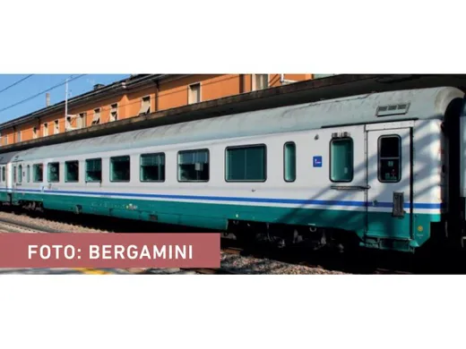 N 1:160 - Set 2 carrozze GC, 1° cl., Lackierung XMPR, logo Rot, fascia Weiss, ep V/VI