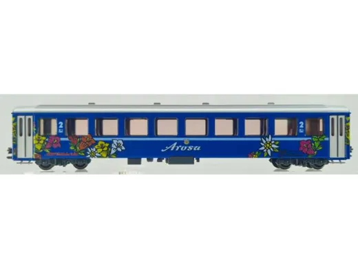 N 1:150 RhB - Carrozza 2' classe Lackierung "Arosa" B2319 Ep.V/VI