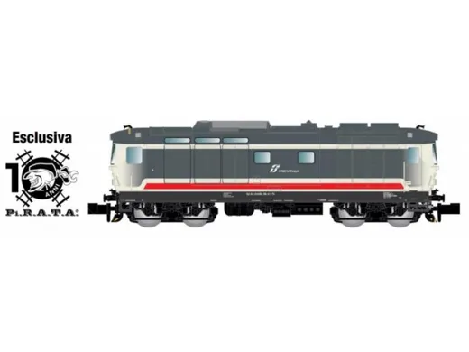 N 1:160 - Locomotiva Diesel D445 Lackierung "Intercity", 4 luci basse, 3' serie, FS ep.VI