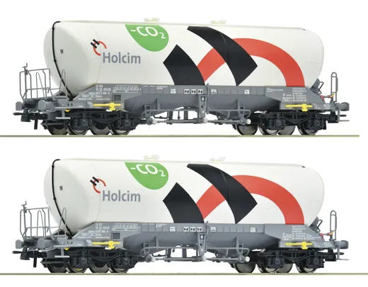 2-tlg. Set: Silowagen, Holcim