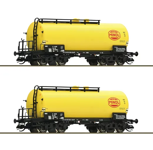 2-tlg. Set: Kesselwagen, DR