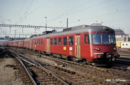 SBB Triebzug RABDe 12/12 1116, Dach Panzergrau, Ep. VI/V, ACS