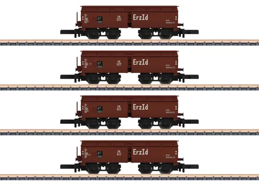 Güterwagenset Selbstentladewagen OOtz 44, DB